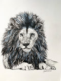 Ink lion